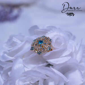 Blue Hijab Brooch
