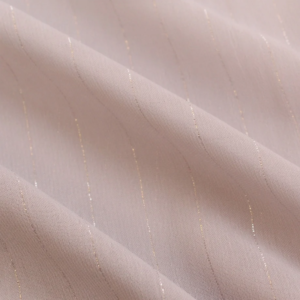 Chiffon Zari Hijab - Light Grey