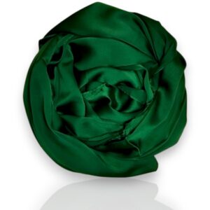 Crinkle Silk Hijab - Green