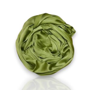 Crinkle Silk Hijab - Sage Green