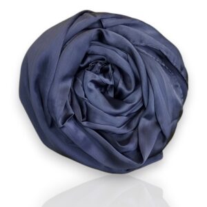 Crinkle Silk Hijab - Smoke Grey