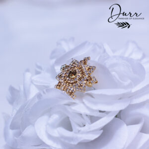 Golden hijab Brooch