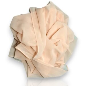 Plain Chiffon Hijab - Beige Cream